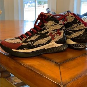 Custom designed Youth Under Armour Curry’s